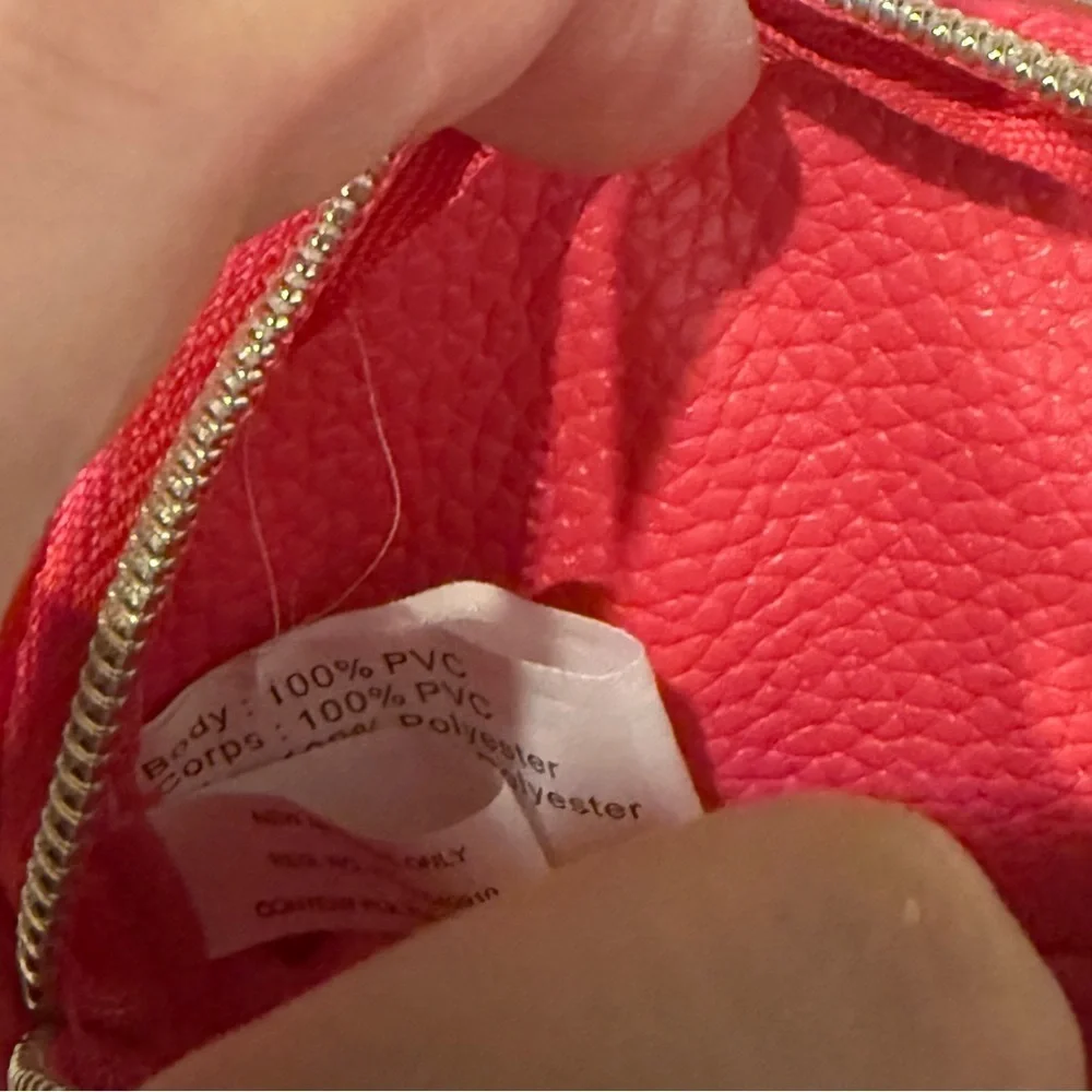Bath & Body Works PINK FLAMINGO Keychain Coin Purse Cosmetic Bag